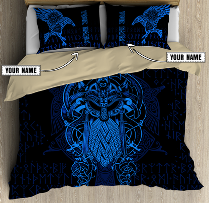 Premium Raven Of Odin 3D All Over Printed Bedding Set