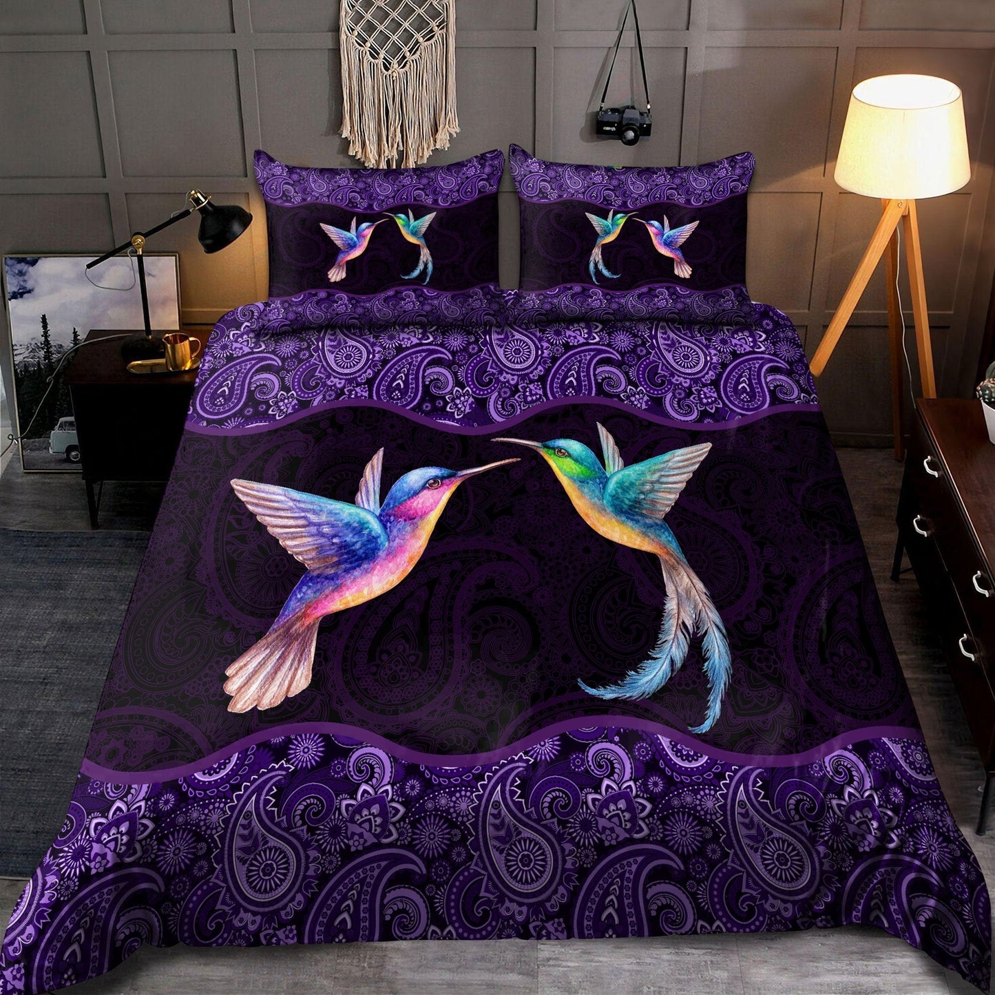 Hummingbird Bedding Set