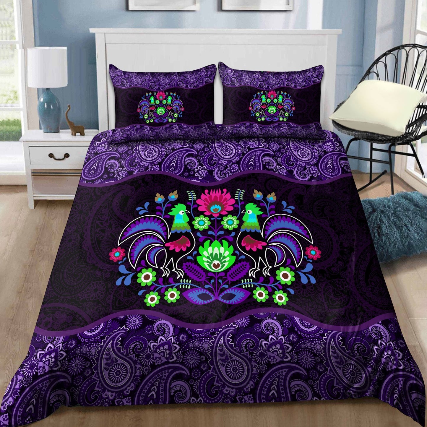 Polska Wycinanki 3D all over printed bedding set NTN02062104