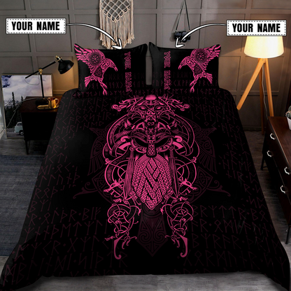 Premium Raven Of Odin 3D All Over Printed Bedding Set