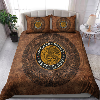 Mexican Heart- Aztec Blood Aztec Bedding Set