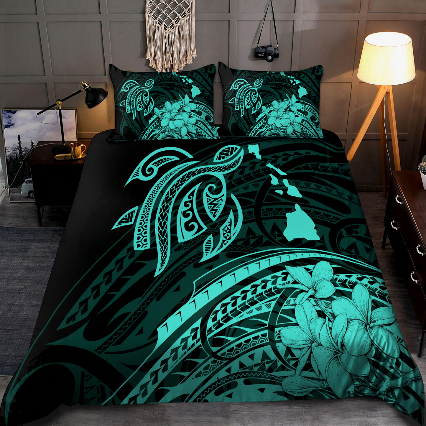 Kanaka Maoli (Hawaiian) Polynesian Bedding Set - Amaze Style™
