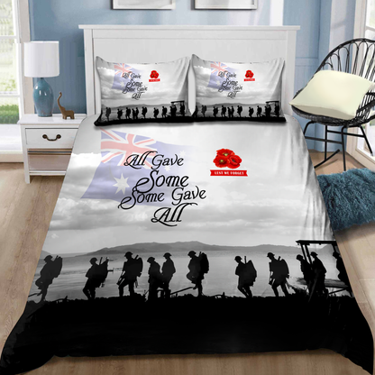 Anzac Day Lest We Forget 3D Home Decor Bedding