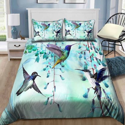 Hummingbird Art Bedding Set