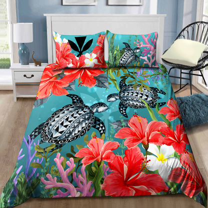 Kanaka Maoli (Hawaiian) Polynesian Bedding Set