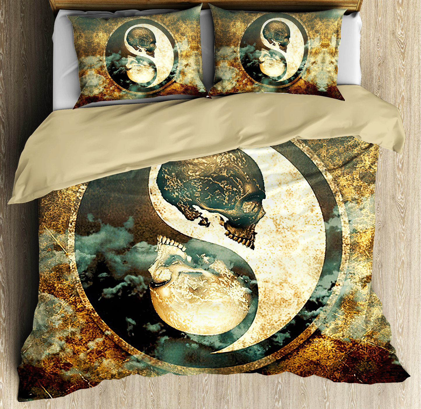 Premium Skull 3D All Over Printed Bedding Set