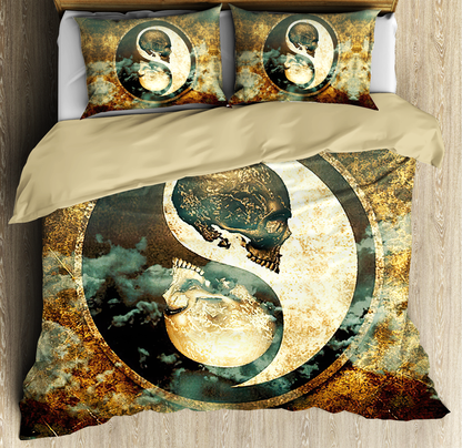 Premium Skull 3D All Over Printed Bedding Set