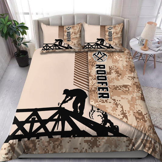 I'm A Roofer 3D Bedding Set LAM