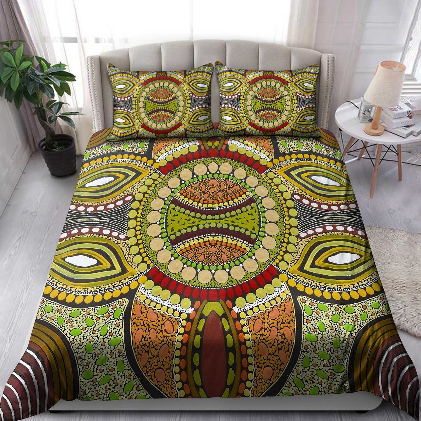 Premium Aboriginal Australia Bedding Set