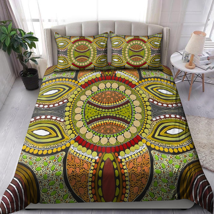 Premium Aboriginal Australia Bedding Set