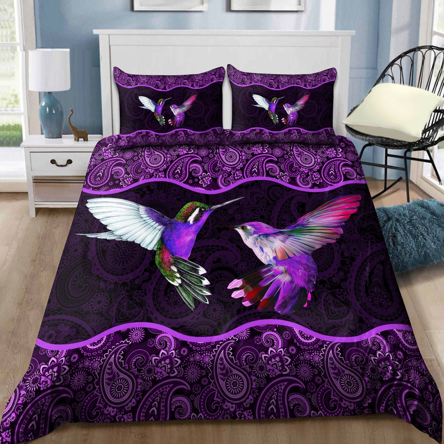 Hummingbird Bedding Set