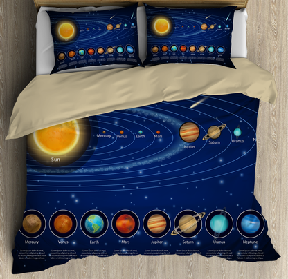 Solar System Area Bedding Set 01