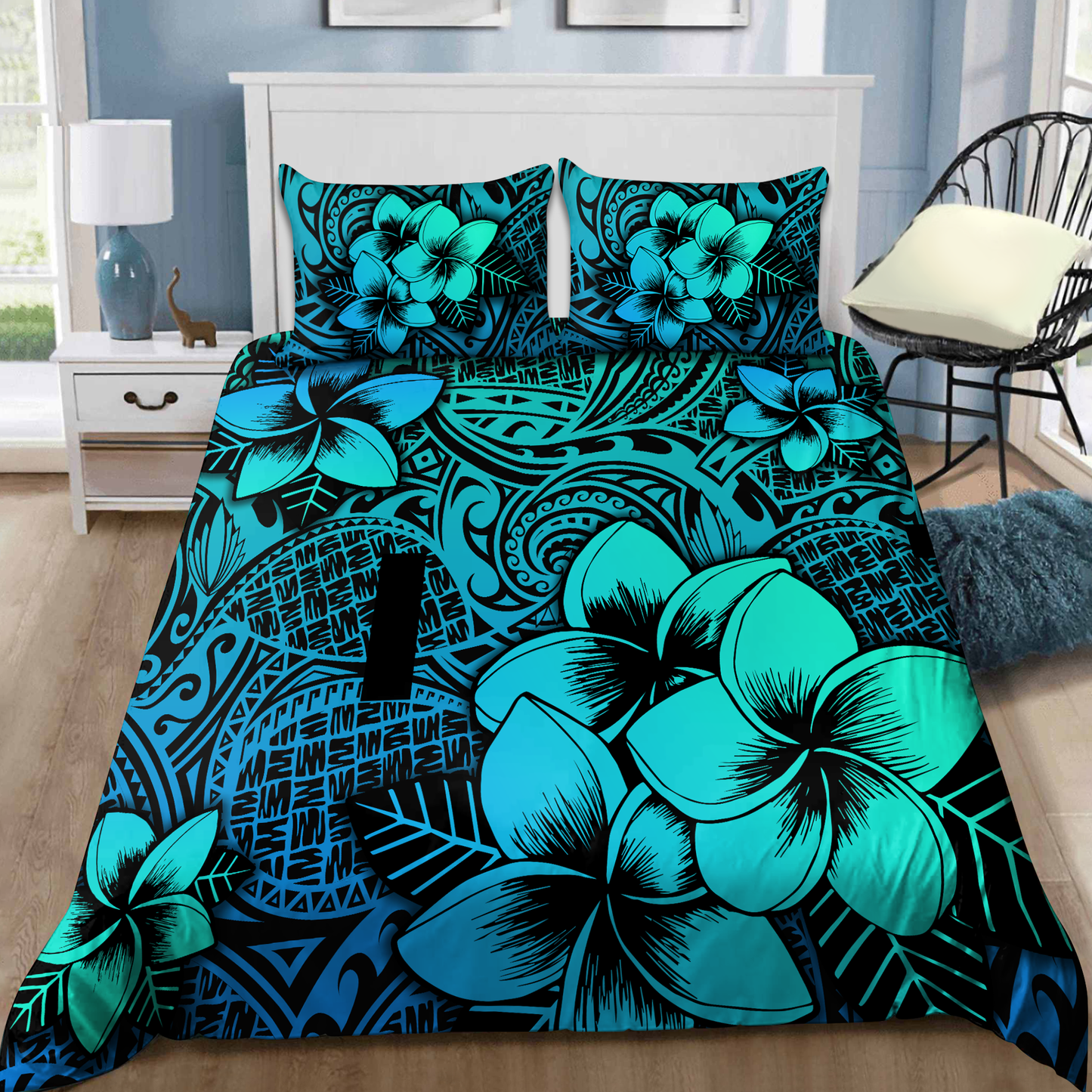 Kanaka Maoli (Hawaiian) Polynesian Bedding Set