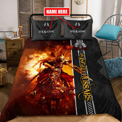 Personalized Polish Winged Hussars Bedding Set Limited Version 1