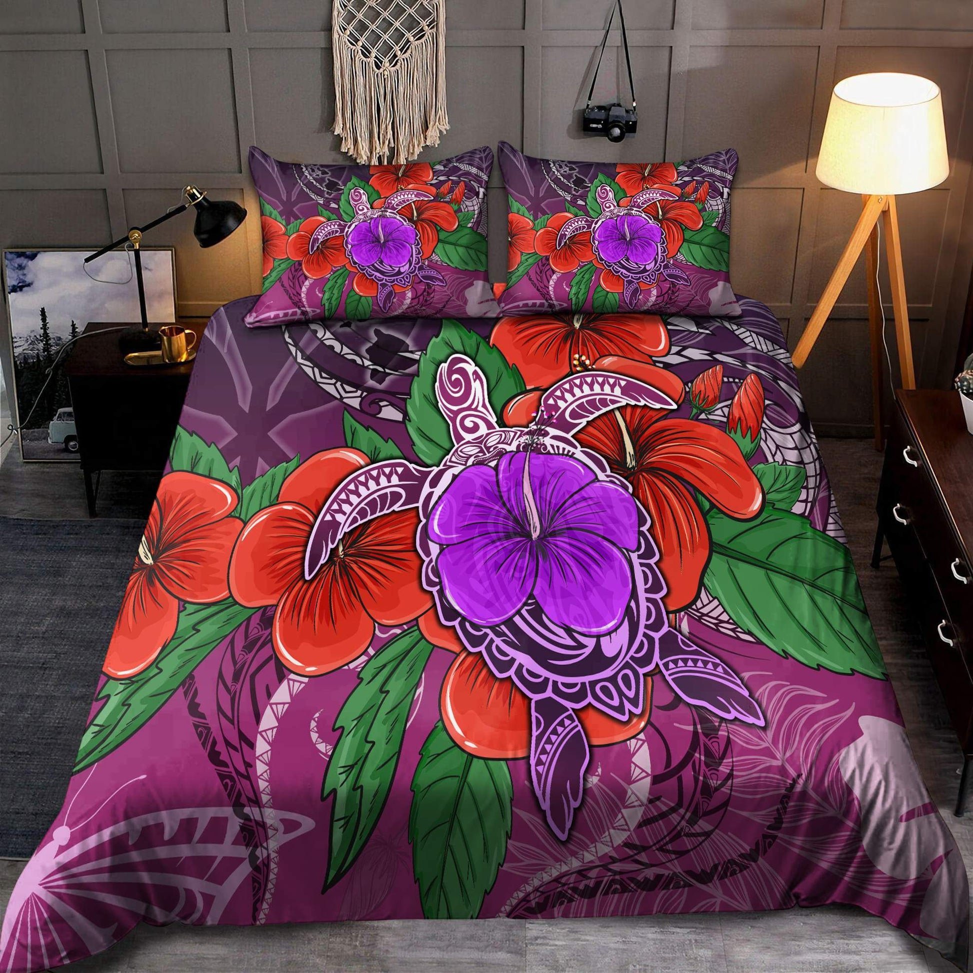 Kanaka Maoli (Hawaiian) Polynesian Bedding Set - Amaze Style™