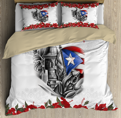 Maga Flower Puerto Rico Bedding Set