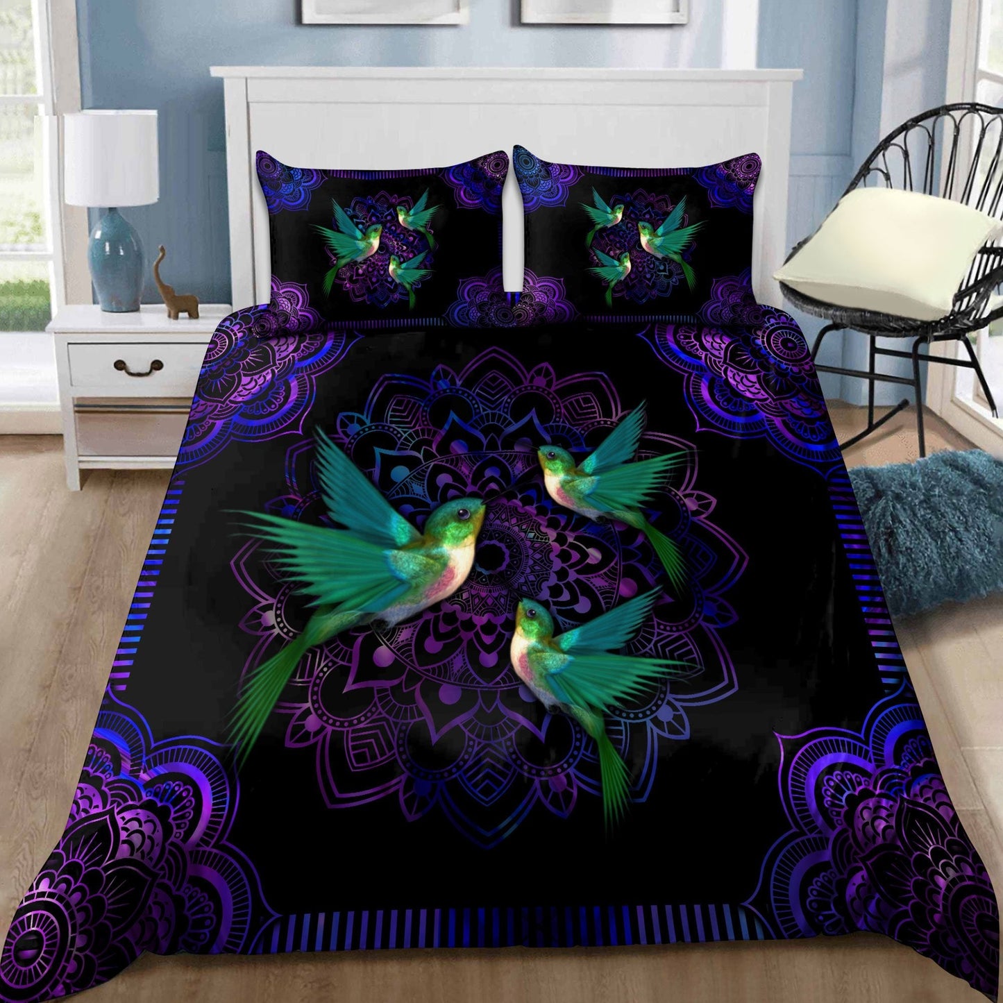 Hummingbird Bedding Set