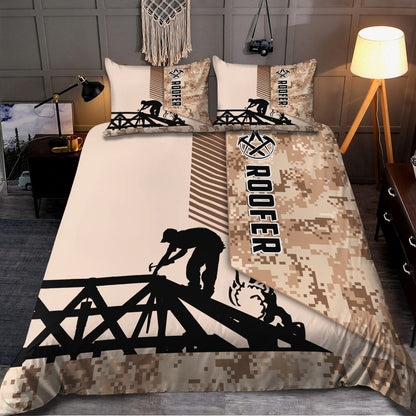I'm A Roofer 3D Bedding Set LAM