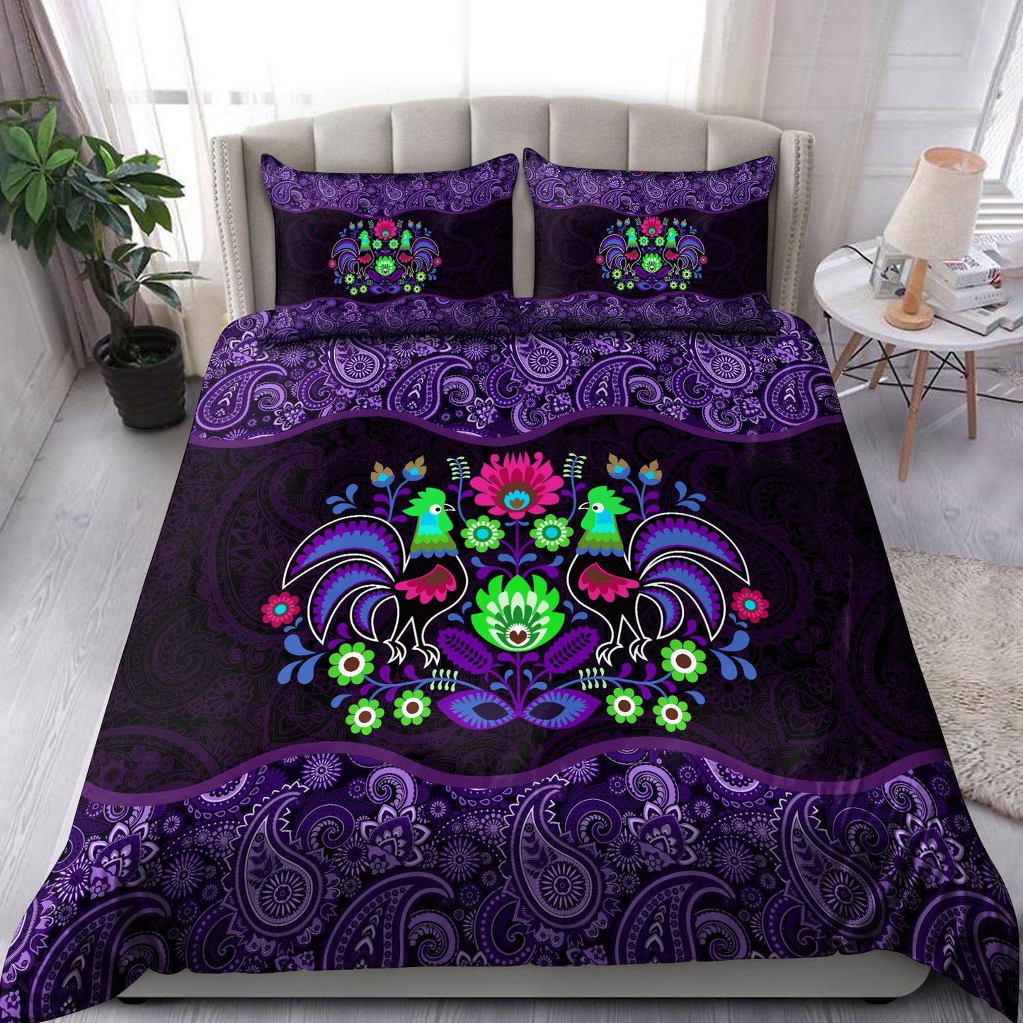 Polska Wycinanki 3D all over printed bedding set NTN02062104