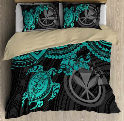 Kanaka Maoli (Hawaiian) Polynesian Turtle Bedding Set