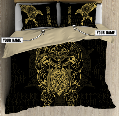 Premium Raven Of Odin 3D All Over Printed Bedding Set