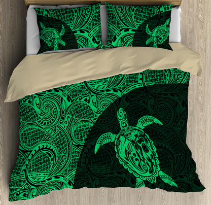 Kanaka Maoli (Hawaiian) Polynesian Turtle Bedding Set