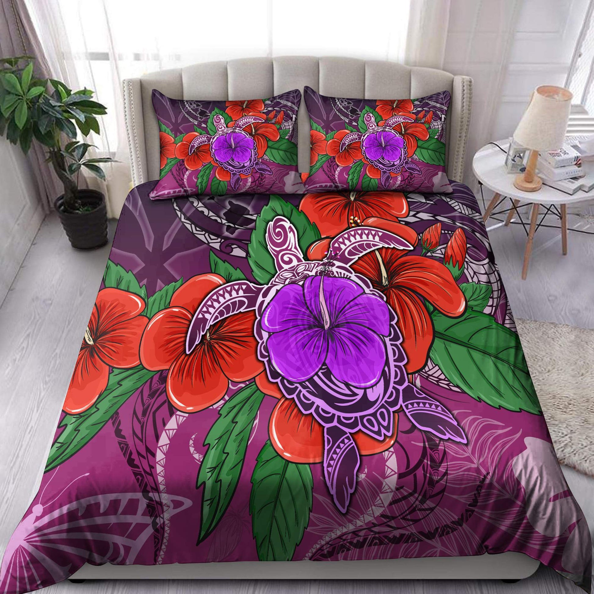 Kanaka Maoli (Hawaiian) Polynesian Bedding Set - Amaze Style™