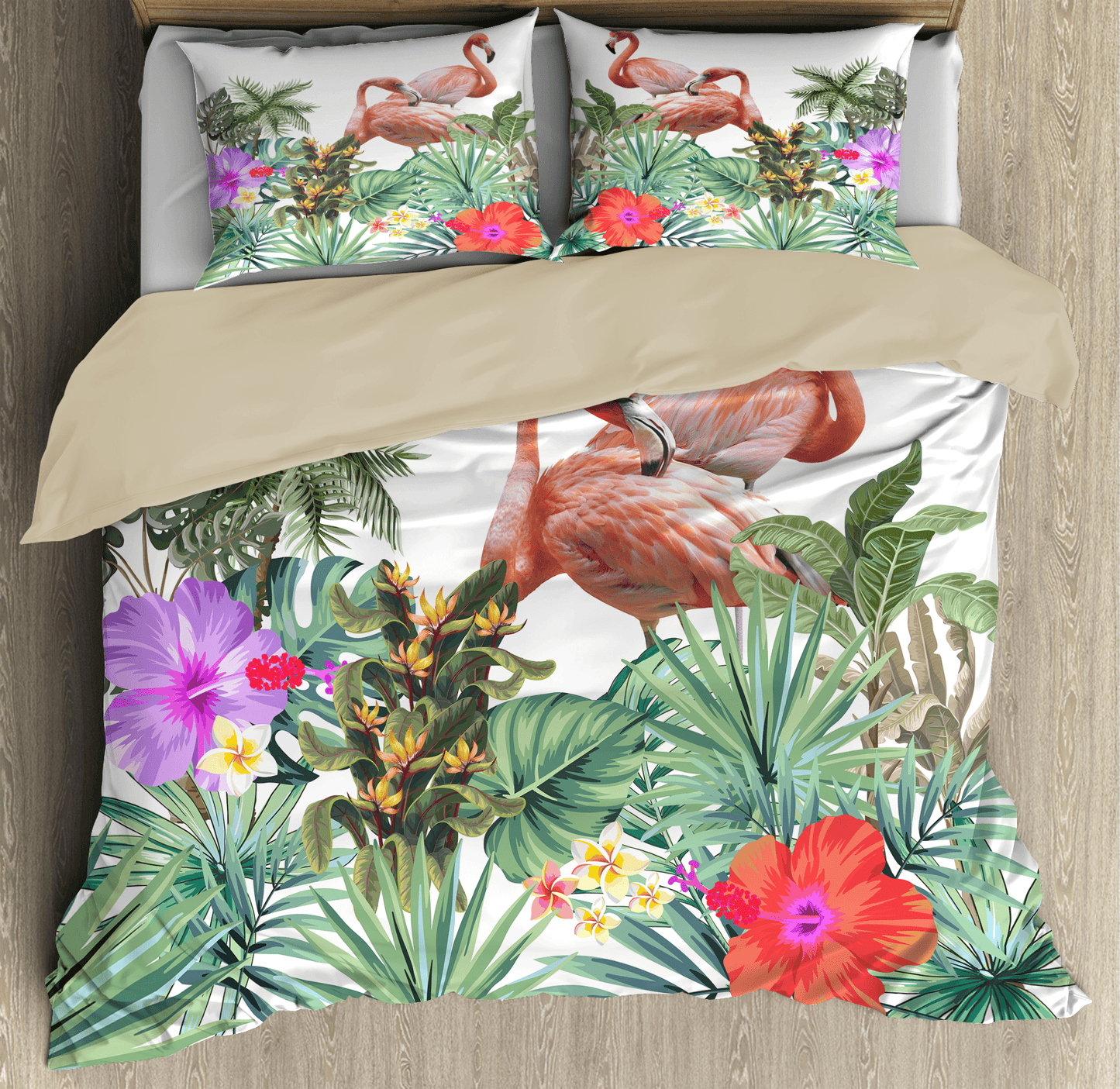Flamingo 3D All Over Printed Bedding Set