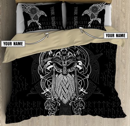 Premium Raven Of Odin 3D All Over Printed Bedding Set