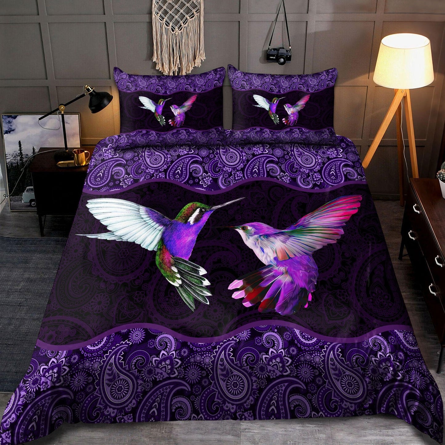 Hummingbird Bedding Set