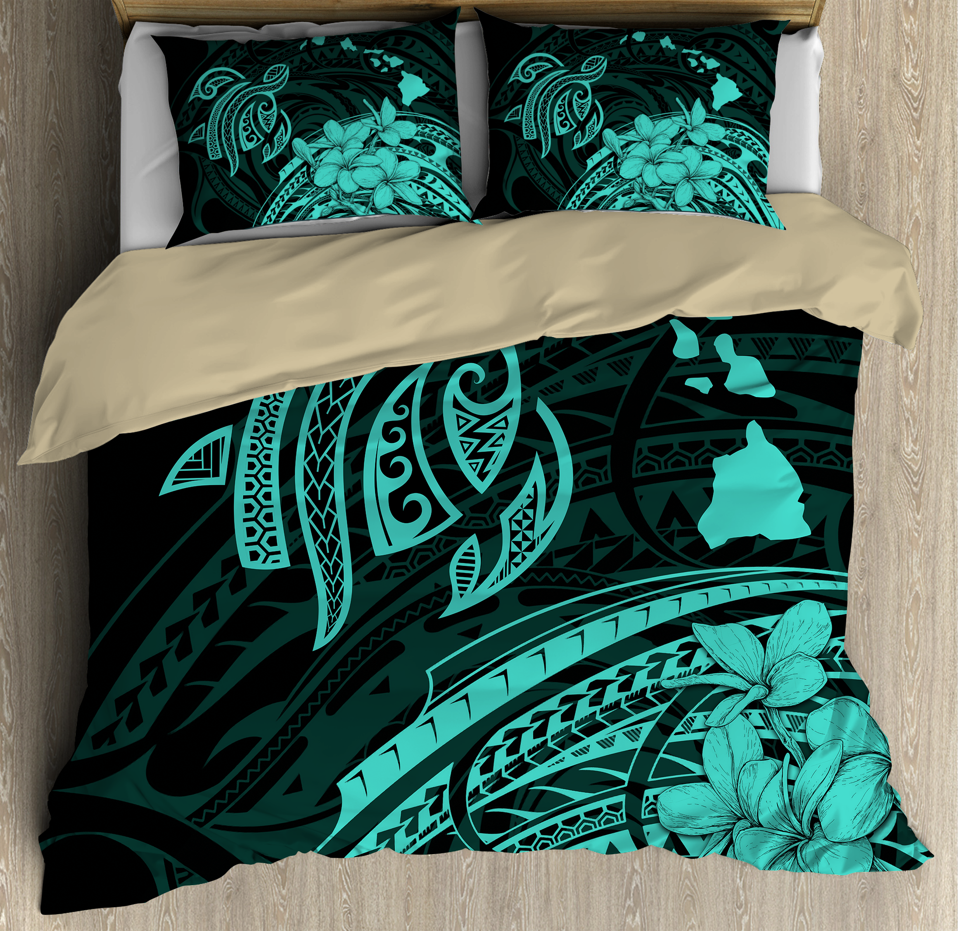 Kanaka Maoli (Hawaiian) Polynesian Bedding Set - Amaze Style™