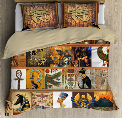 Egypt Ancient 3D All Over Printed Bedding Set