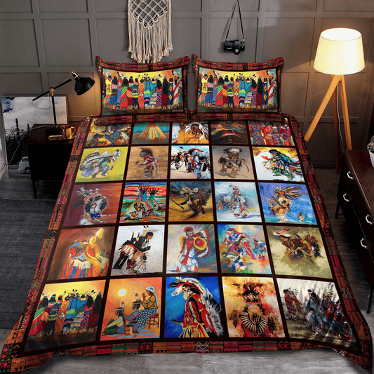 Native American 3D All Over Printed Bedding Set