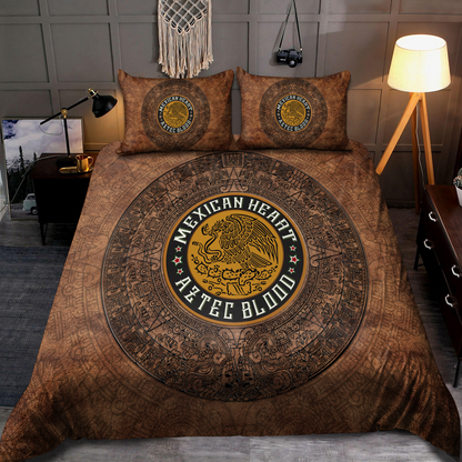 Mexican Heart- Aztec Blood Aztec Bedding Set