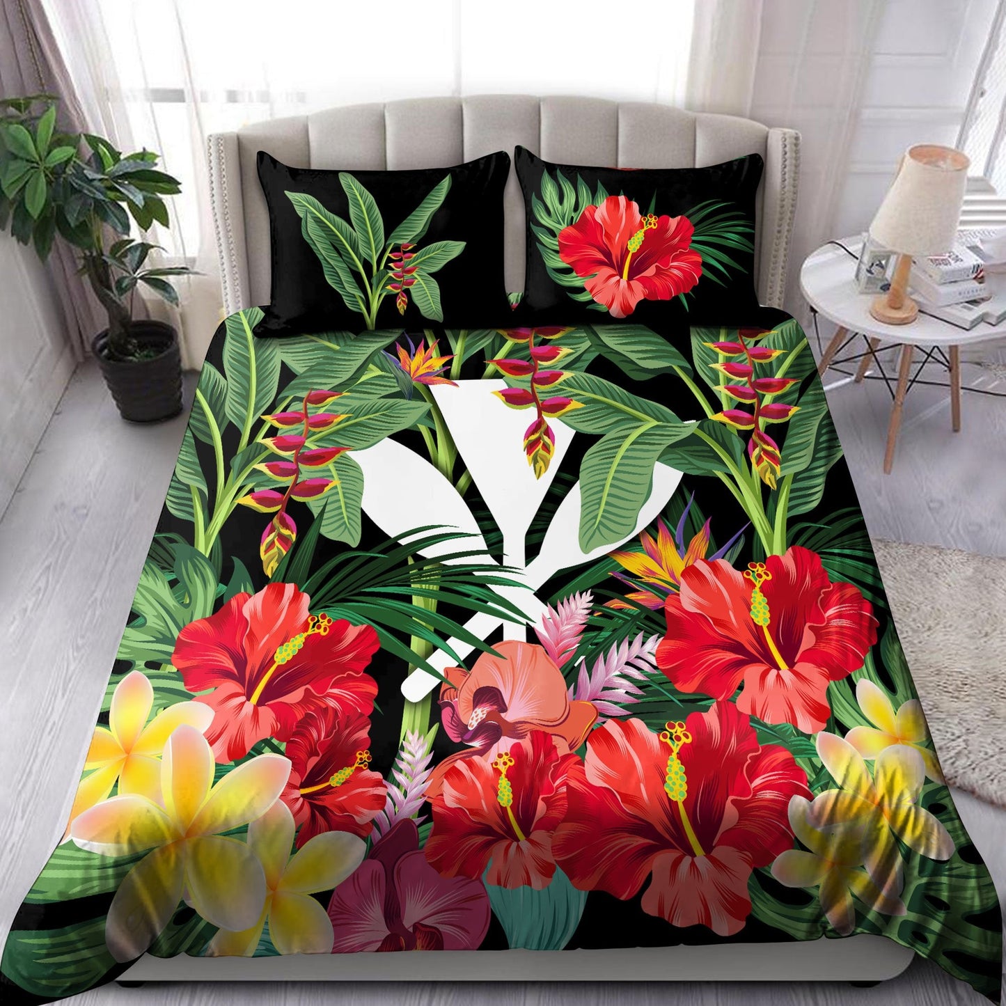 Kanaka Maoli (Hawaiian) Polynesian Bedding Set