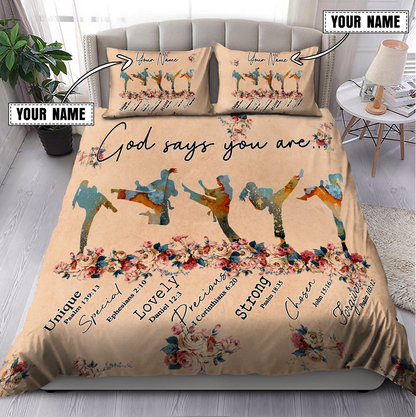 Customize Name Karate Bedding Set MH26042104