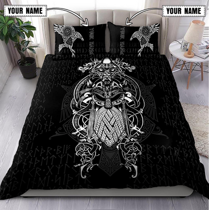 Premium Raven Of Odin 3D All Over Printed Bedding Set