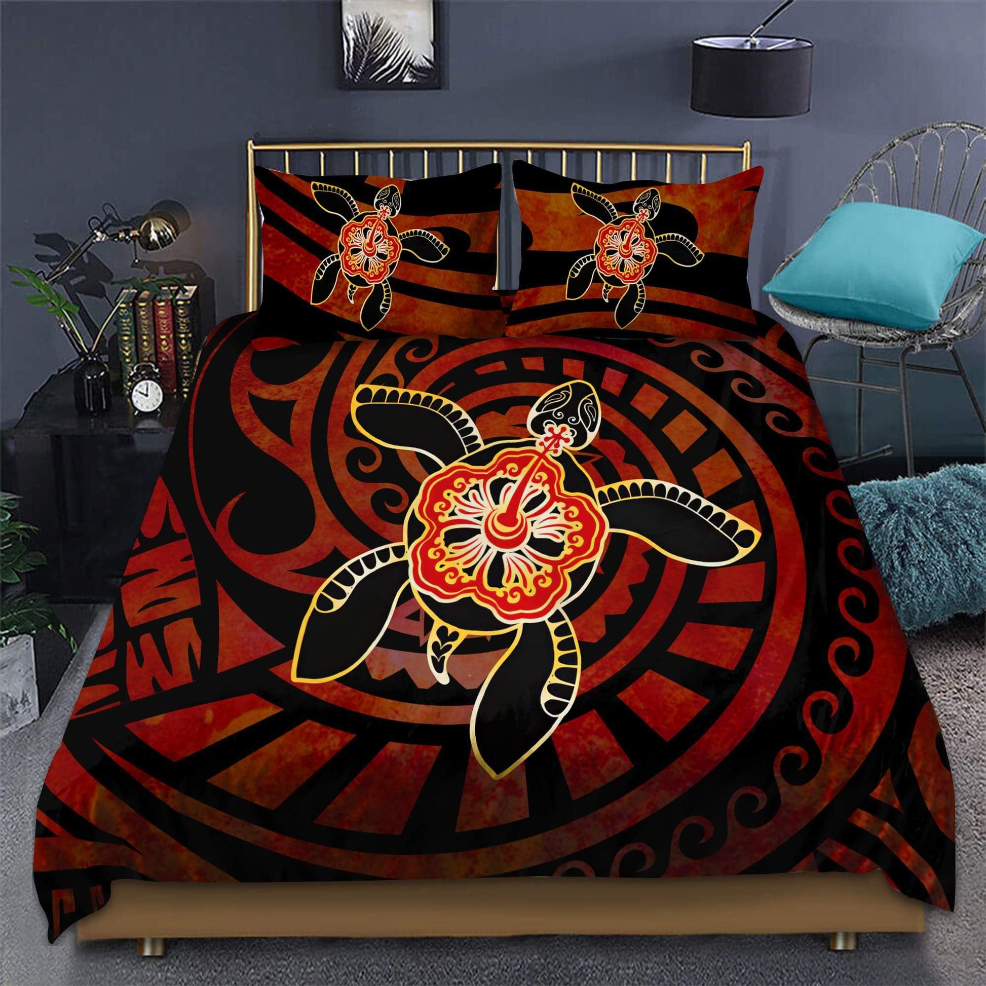 Kanaka Maoli (Hawaiian) Polynesian Bedding Set - Amaze Style™
