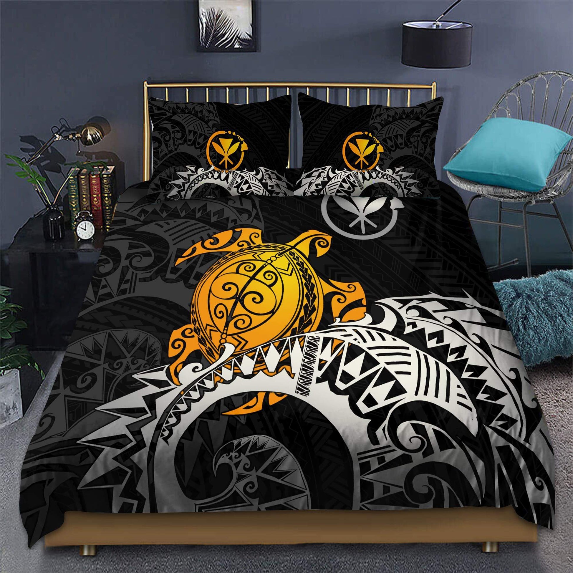Kanaka Maoli (Hawaiian) Polynesian Bedding Set - Amaze Style™