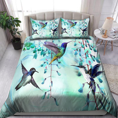 Hummingbird Art Bedding Set