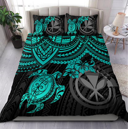 Kanaka Maoli (Hawaiian) Polynesian Turtle Bedding Set