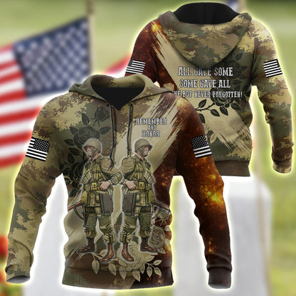 Memorial day Remember and honor the heroes 3D over printed shirts TR220404 - Amaze Style™-Apparel