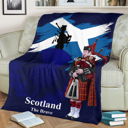 Premium Scotland The Brave Blanket