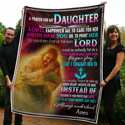 Jesus Sherpa Blanket TT