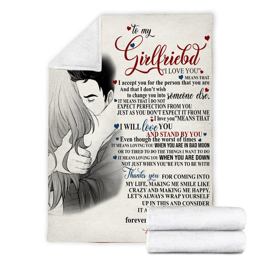 To my Girlfriend Blanket