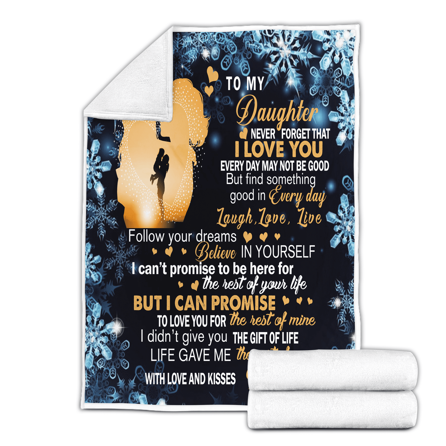 To My Daughter - Premium Blanket