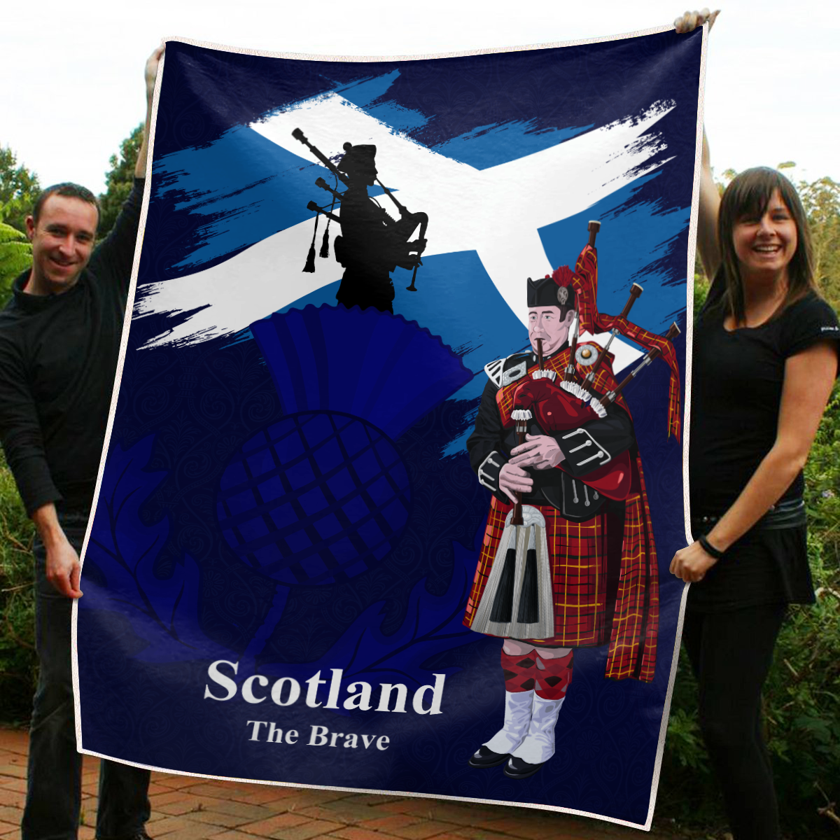 Premium Scotland The Brave Blanket