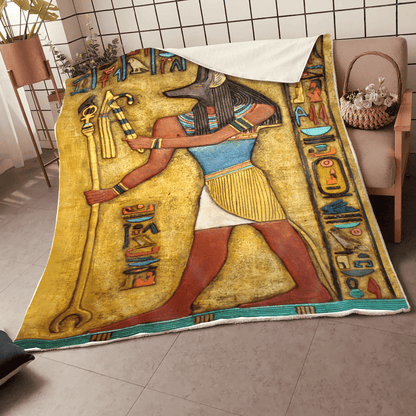 Ancient Egypt 3D All Over Printed Blanket