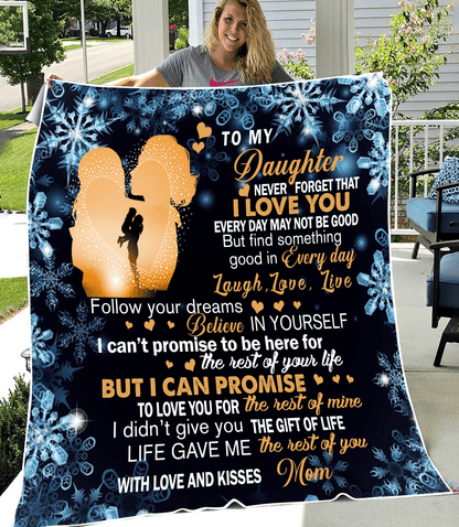 To My Daughter - Premium Blanket