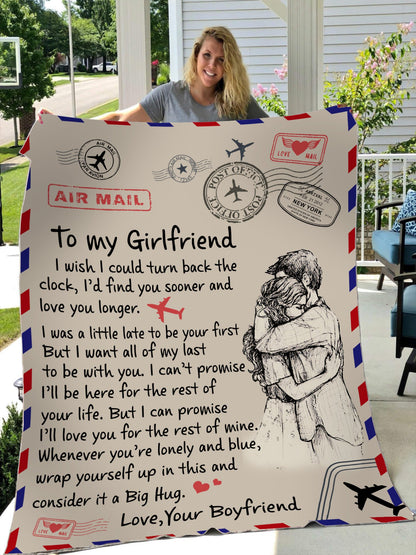 To my Girlfriend Blanket